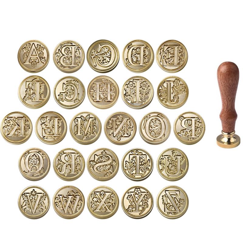 Wax Seal Letter Kit - الرجعية ختم الشمع ختم رئيس مجموعة