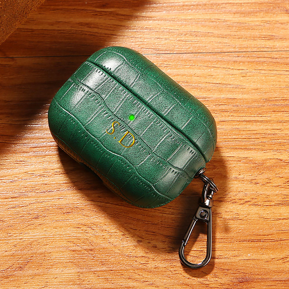 ل Airpods 1 2 3 4 Pro 2 نمط جل - مراجعة Monogram Keychain Leather وسعره