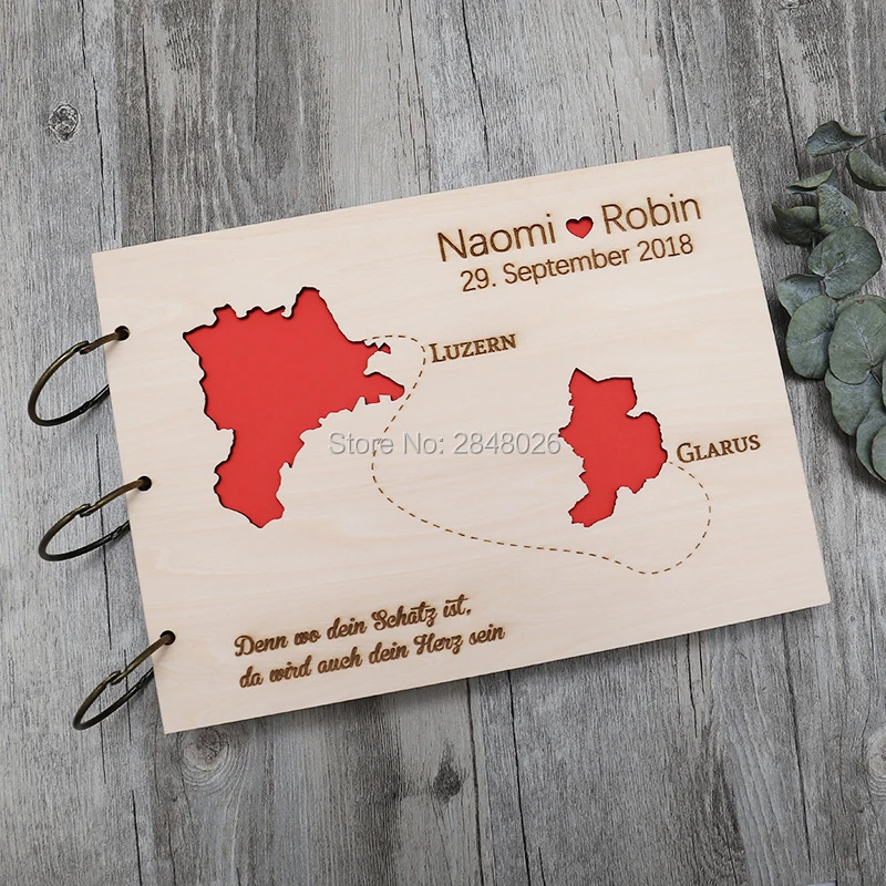 كتاب ضيوف الزفاف الشخصي الريفي - مراجعة Custom Star Map وسعره