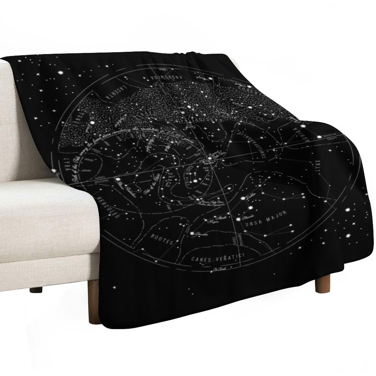 بطانية مزخرفة بنمط خريطة النجو - مراجعة Custom Star Map وسعره