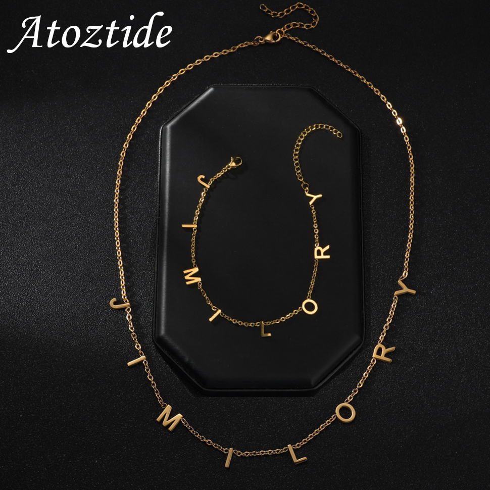 Atoztide شخصية مخصصة أسماء سوا - مراجعة Personalized Name Box وسعره
