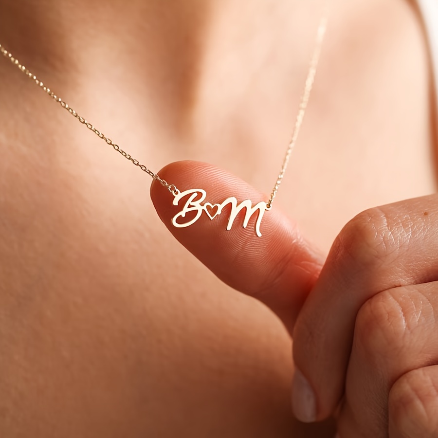 اسم مخصص القلائد للنساء مقاوم  - مراجعة Name Necklace Custom وسعره