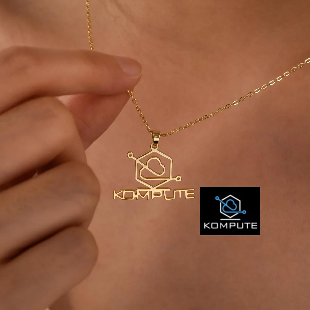 مخصص شعار الشركة قلادة شخصية ق - مراجعة Name Necklace Custom وسعره