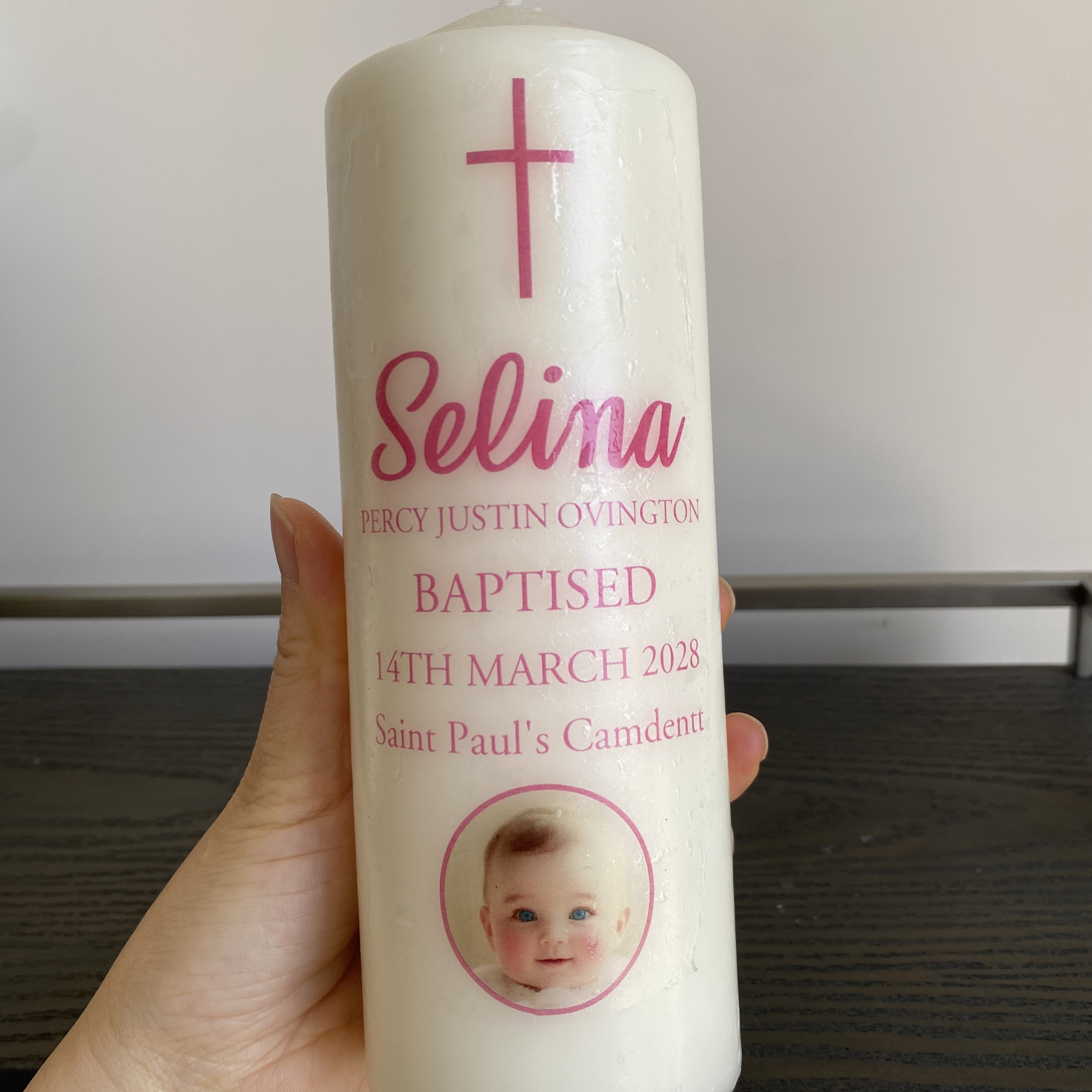 ملصقات صور زفاف مخصصة، ملصقات  - مراجعة Personalised Candle Label وسعره