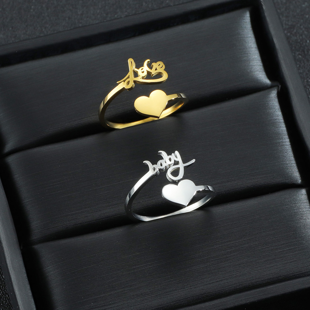 أتوستيد-خواتم أسماء مخصصة للنس - مراجعة Initial Ring Custom وسعره