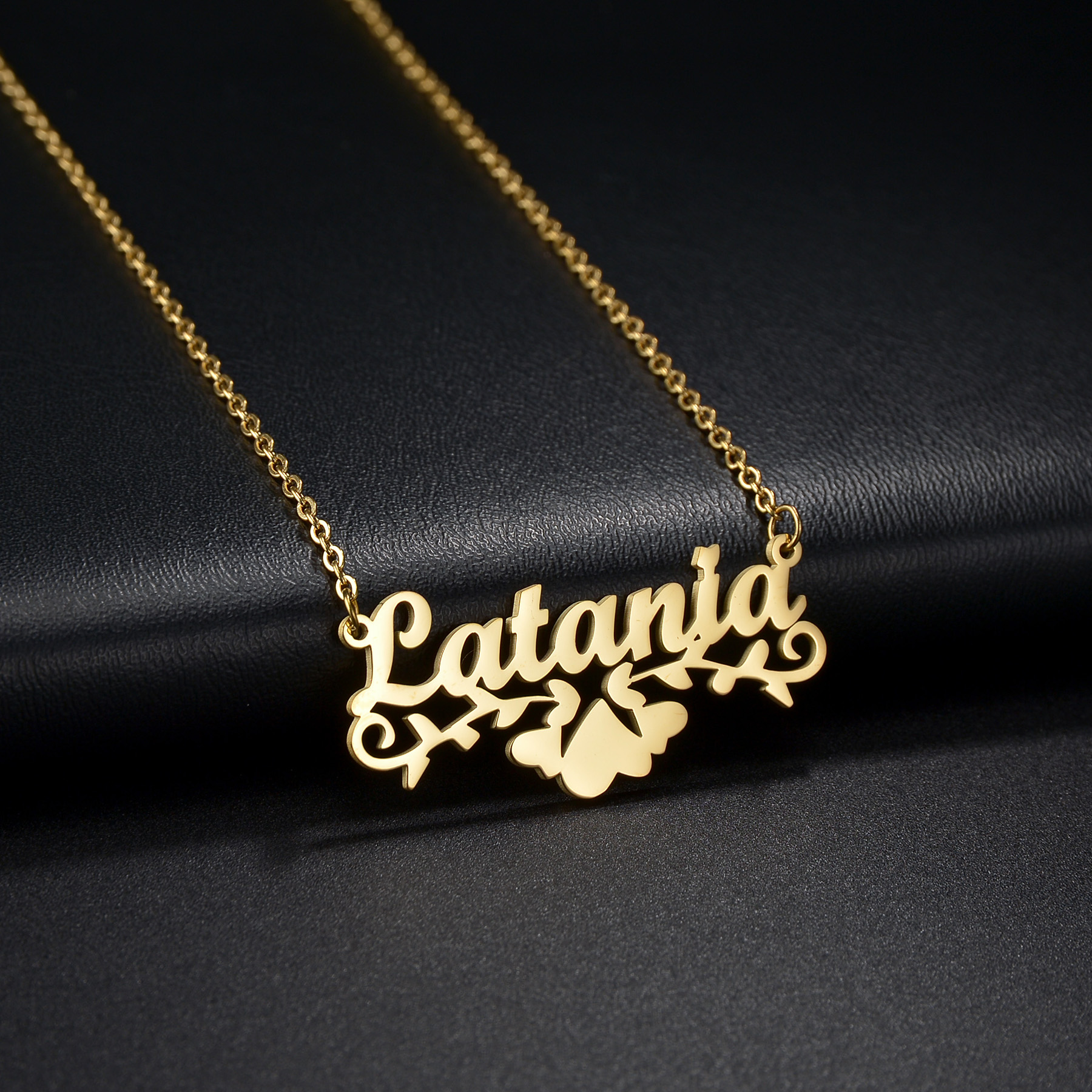 Atoztide شخصية مخصصة النباتات  - مراجعة Birth Flower Necklace وسعره