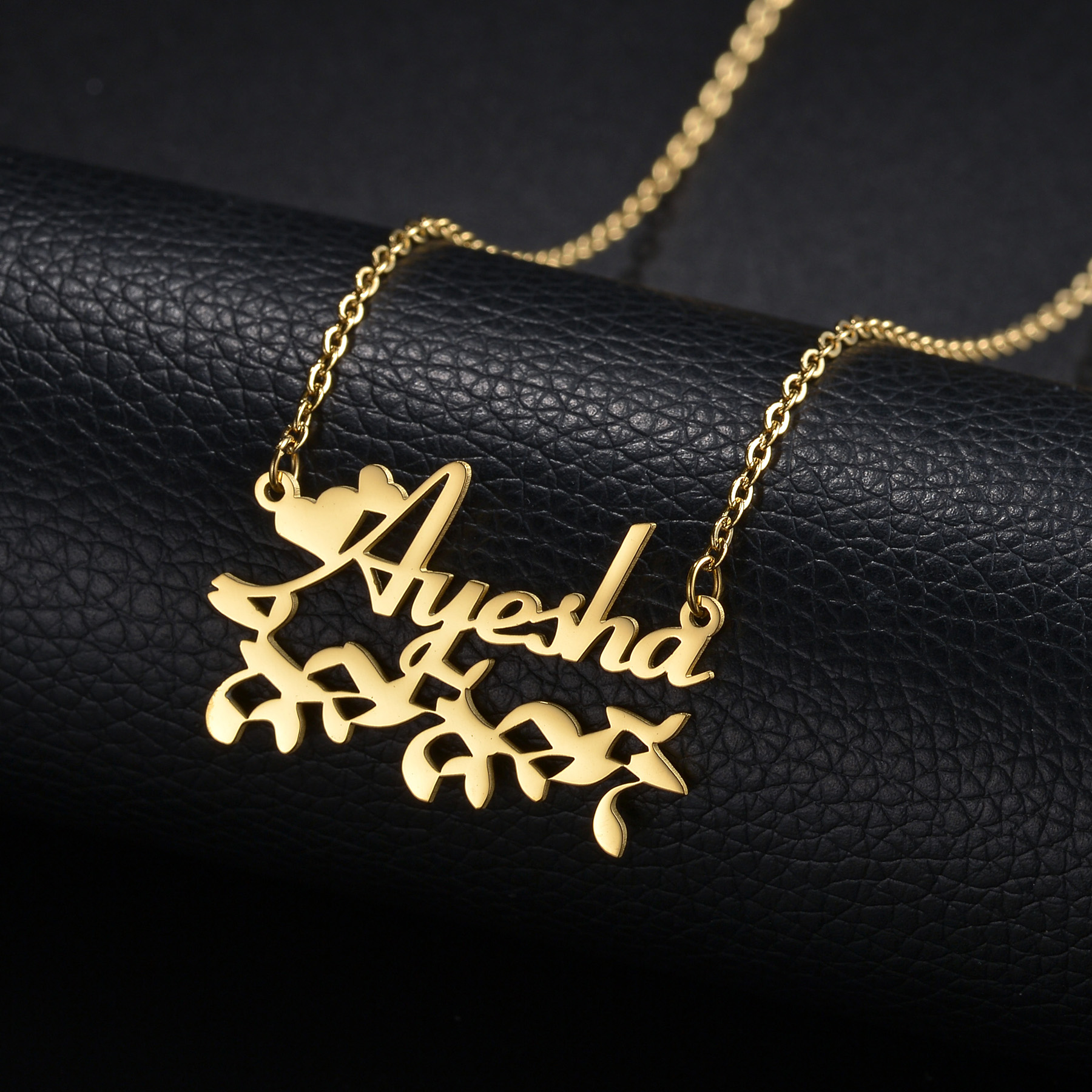 Atoztide شخصية مخصصة النباتات  - مراجعة Birth Flower Necklace وسعره