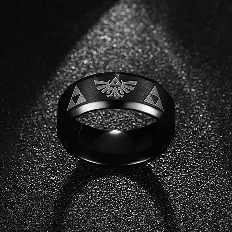 أزياء أنيمي Triforce مثلث الفر - مراجعة Initial Ring Custom وسعره