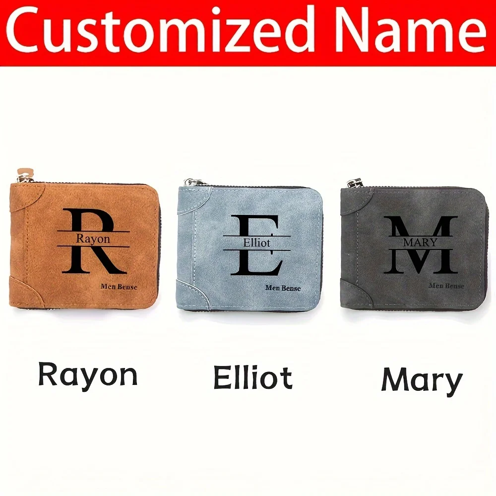 محفظة رجالية مخصصة بالاسم، عصر - مراجعة Personalized Name Box وسعره