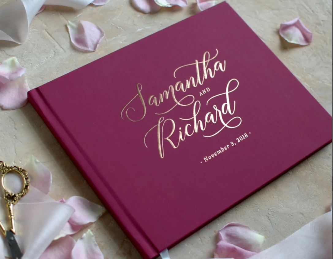دفتر ضيوف الزفاف المخصص، ألبوم - مراجعة Custom Photo Book وسعره