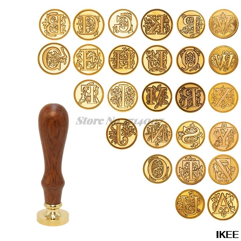 طوابع شفافة بتصميم عتيق لـ 26  - مراجعة Wax Seal Letter Kit وسعره