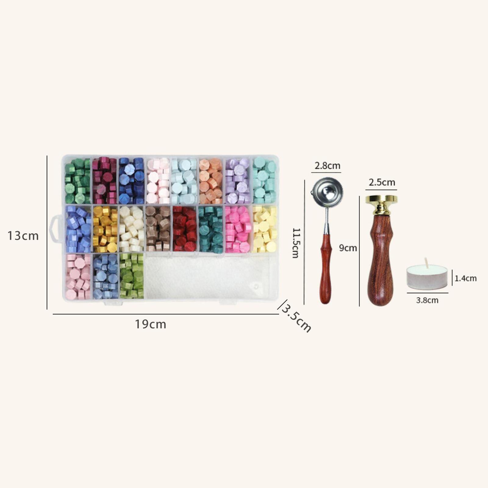 طقم ختم الشمع بنفسك مع حبيبات  - مراجعة Wax Seal Letter Kit وسعره