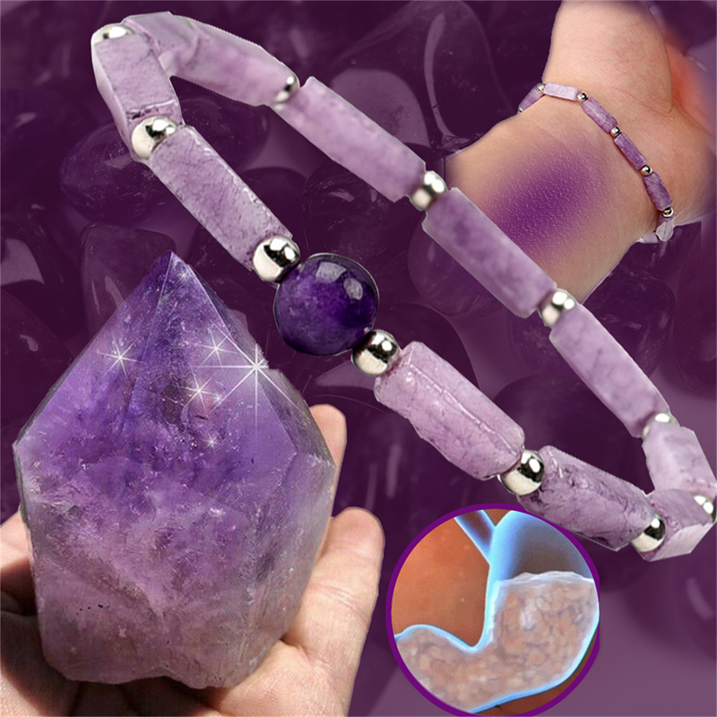 سوار طاقة من حبات الجمشت الطبي - مراجعة Coordinates Bracelet وسعره