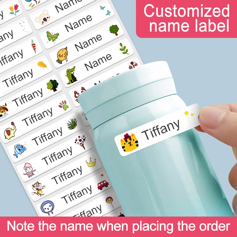 ملصقات اسم شخصية مقاومة للماء  - مراجعة Personalized Name Box وسعره