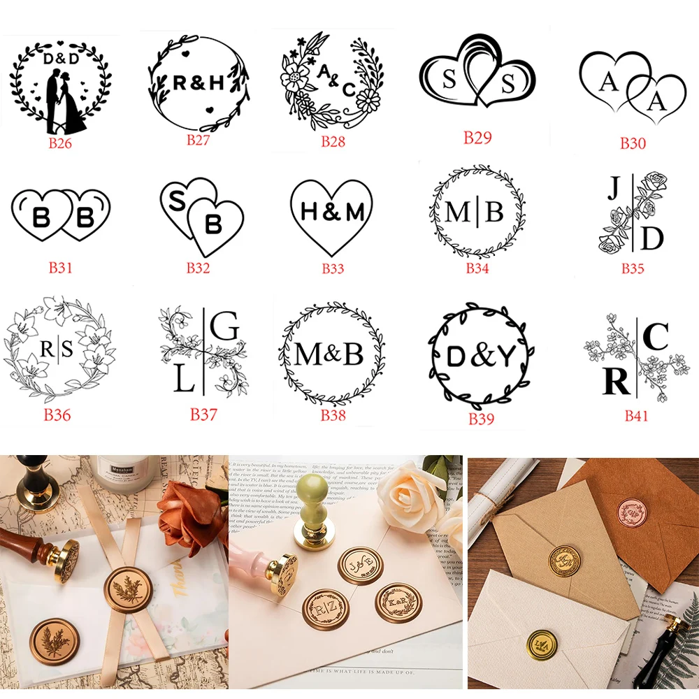 مخصص ختم من الشمع عدة ختم اسم  - مراجعة Wax Seal Letter Kit وسعره