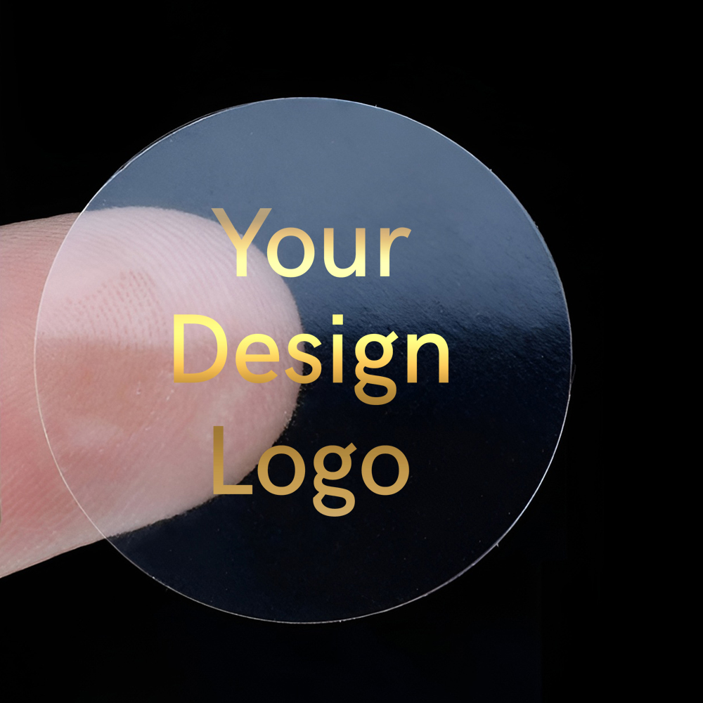 50 قطعة من ملصقات رقائق الذهب  - مراجعة Personalised Candle Label وسعره