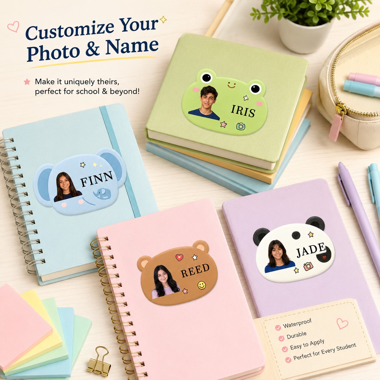 ملصقات أسماء مخصصة بالصور، بطا - مراجعة Custom Photo Book وسعره