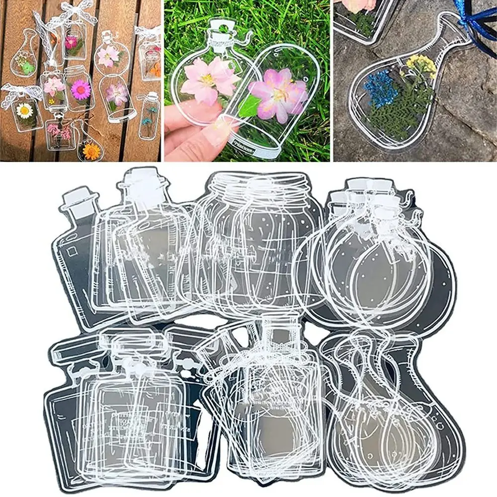 متمنيا زجاجة نمط ضغط زهرة المر - مراجعة Dried Flower Bookmark وسعره