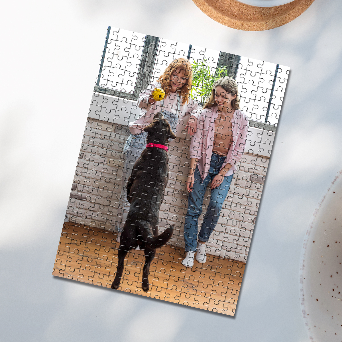 35/150/300/500/1000 قطعة لغز ص - مراجعة Pet Portrait Custom وسعره