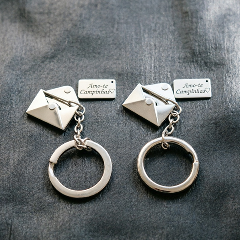 ميدالية مفاتيح مخصصة على شكل ظ - مراجعة Initial Ring Custom وسعره