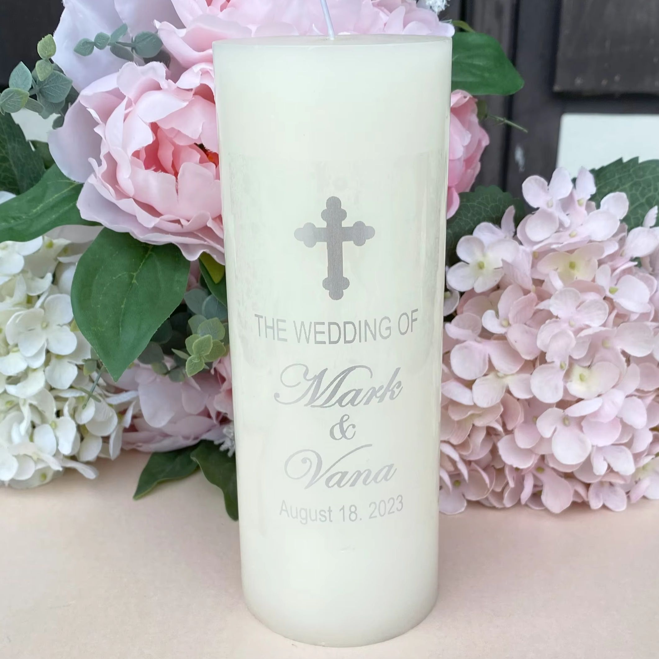 ملصقات زينة على شكل شمعة فضية  - مراجعة Personalised Candle Label وسعره