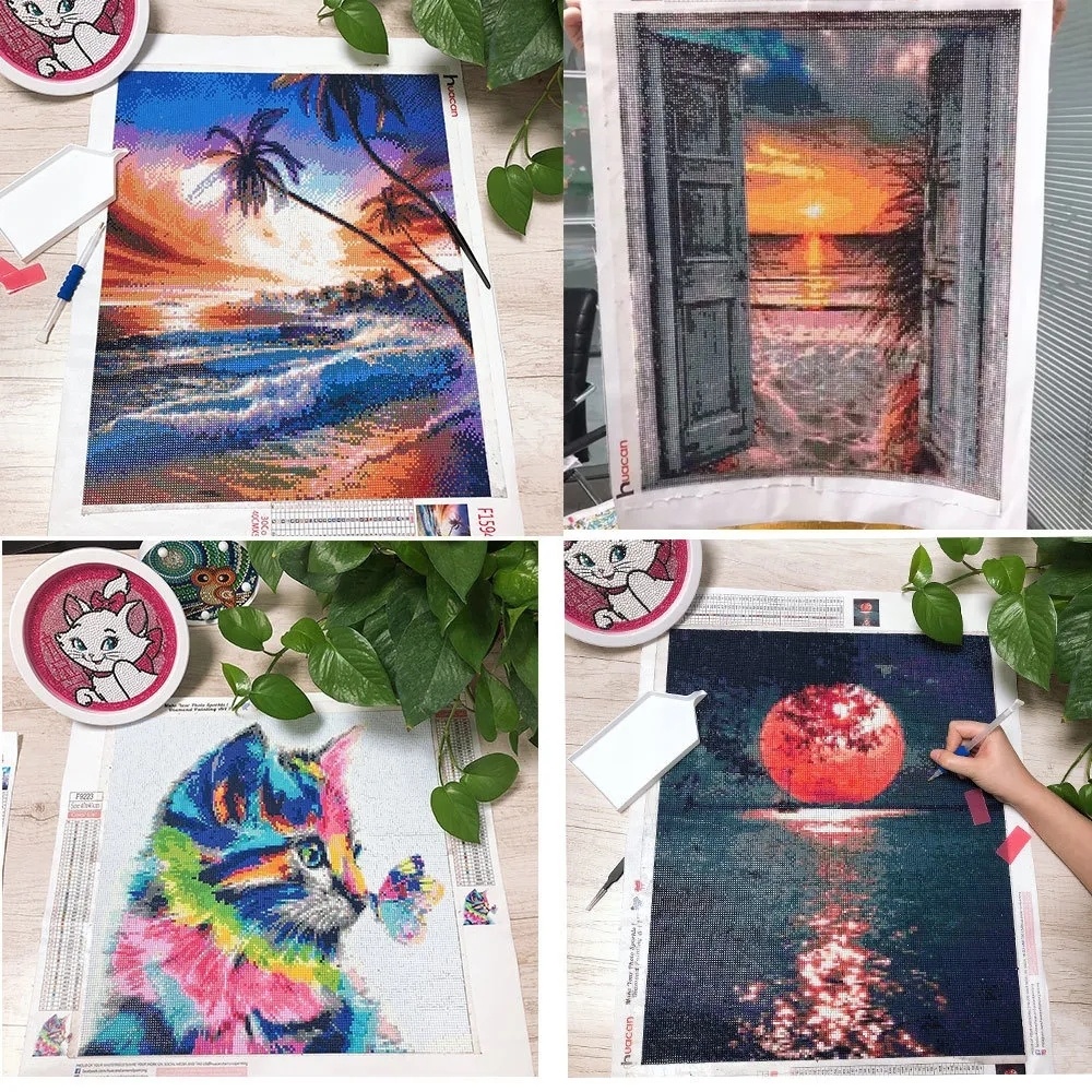 مجموعة رسم فسيفساء ماسية غامضة - مراجعة Photo Mosaic Print وسعره