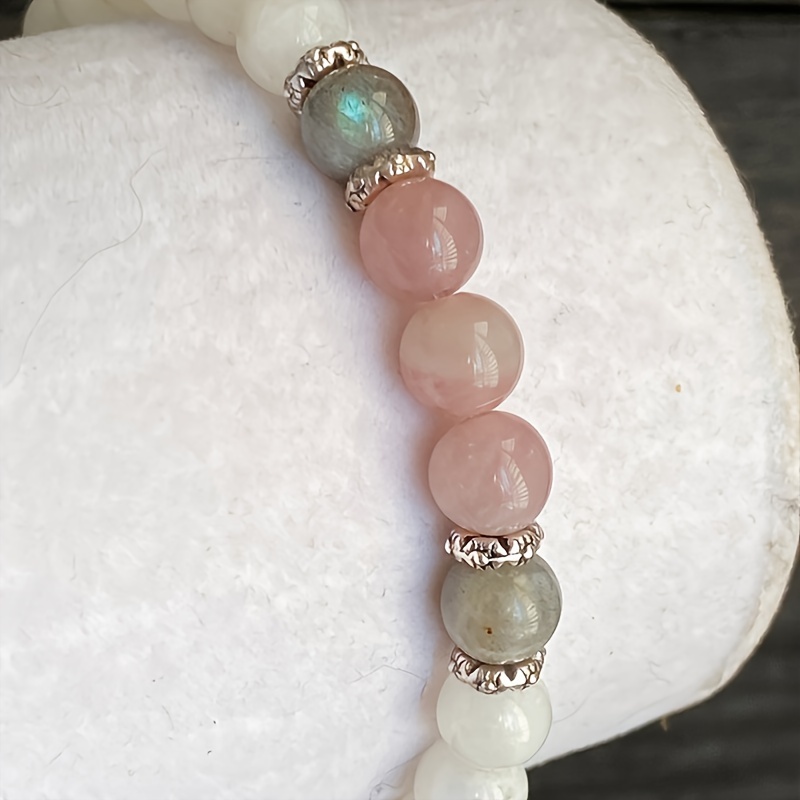 1 قطعة/حجر القمر واللابرادوريت - مراجعة Coordinates Bracelet وسعره