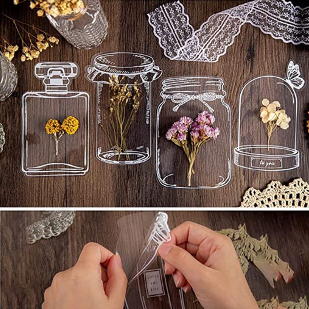 علامات كتب شفافة مجففة ، صانع  - مراجعة Dried Flower Bookmark وسعره