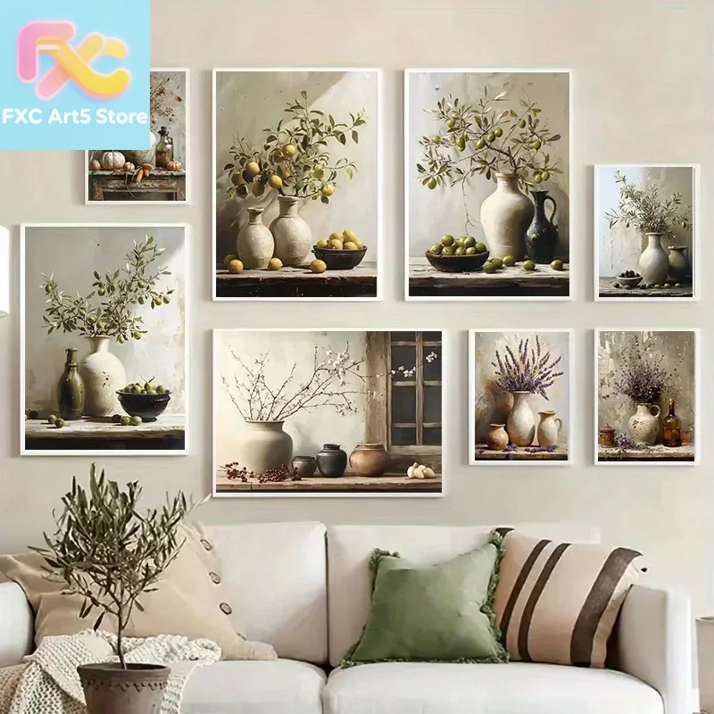 لوحة قماشية مطبوعة بتصميم عتيق - مراجعة Family Tree Print وسعره